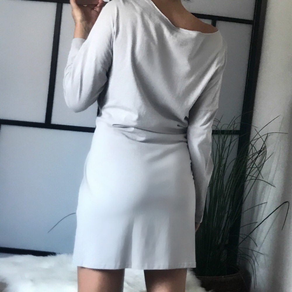 LAST 1️⃣ HAYLEE Tie Front Midi Dress - Picture 3 of 6